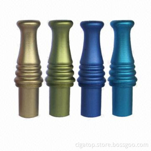 Various Materials 510 E-cigarette Drip Tips with Stainless Steel, Brushed, Celluloid, Plastic, Jade